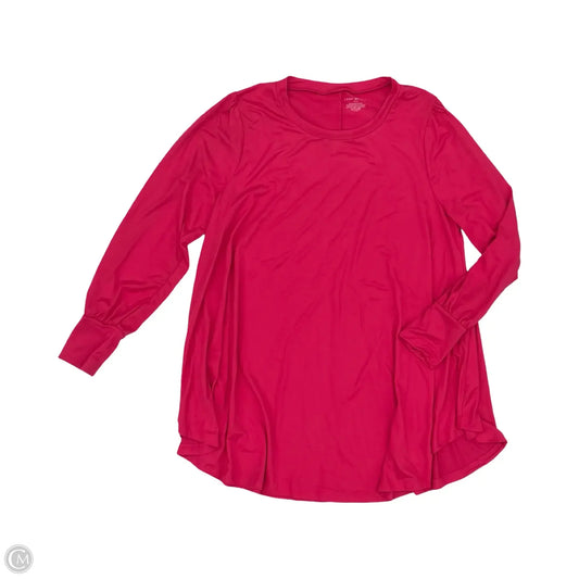 Top Long Sleeve By Lane Bryant In Pink, Size: Xl