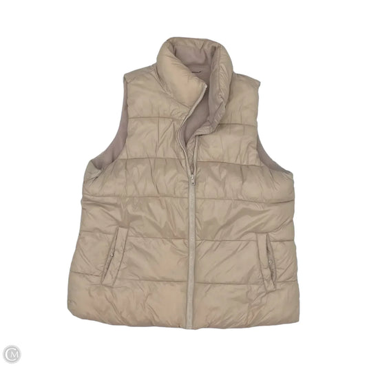 Vest Puffer & Quilted By Old Navy In Tan, Size: L