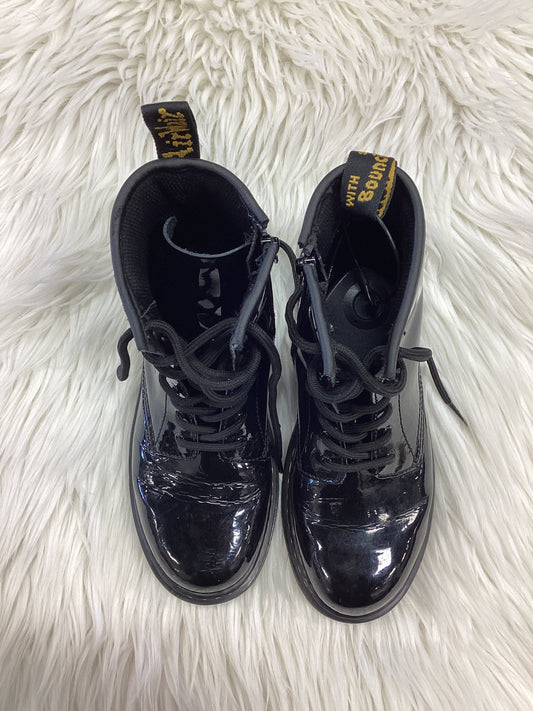Boots Ankle Heels By Dr Martens In Blue, Size:5