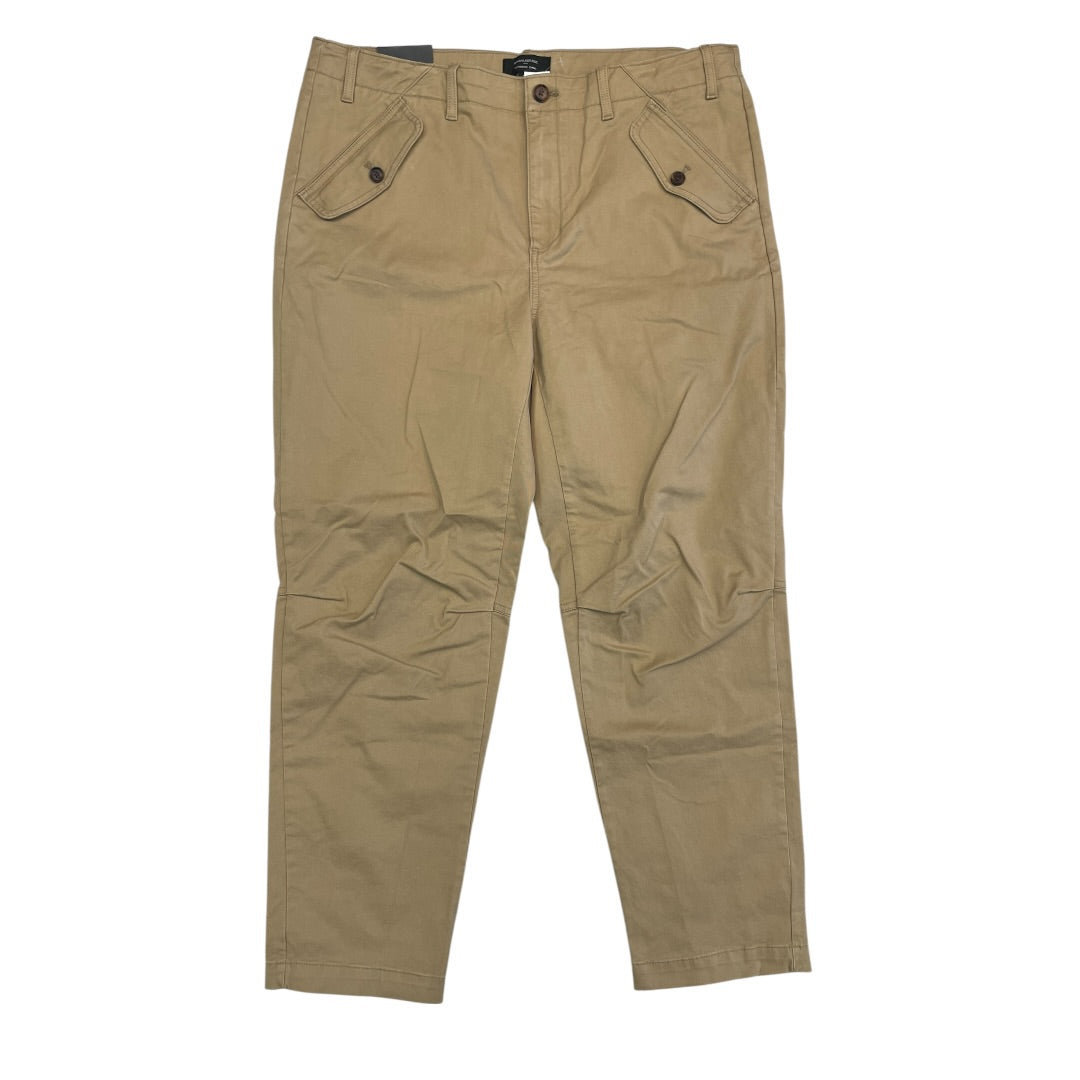 Pants Chinos & Khakis By Banana Republic In Tan, Size:14