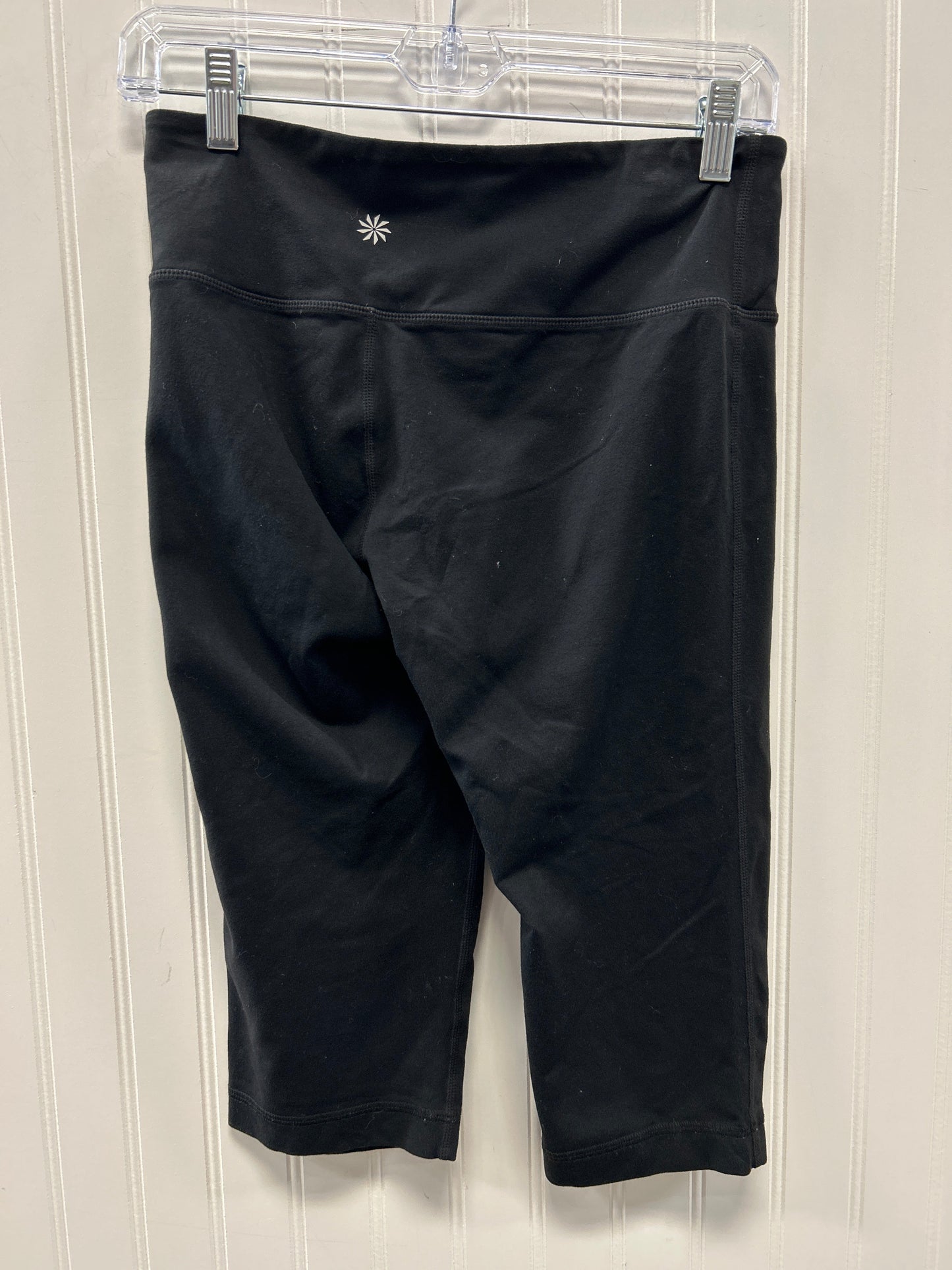 Athletic Leggings Capris By Athleta In Black, Size:M