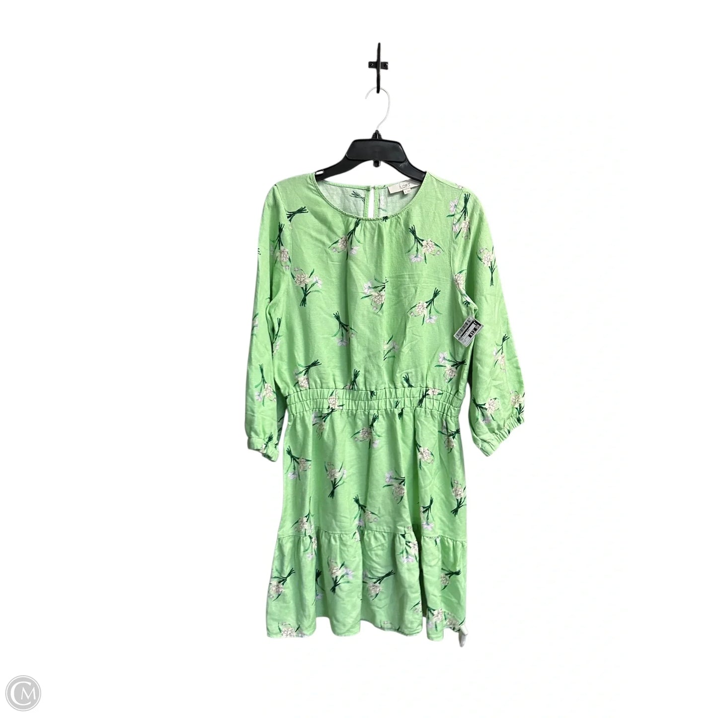 Dress Casual Short By Loft In Green, Size: S