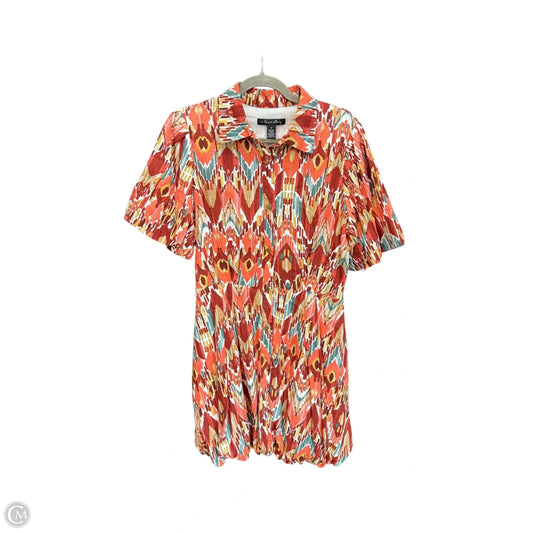 Dress Casual Short By A Love Story In Multi-colored, Size: M