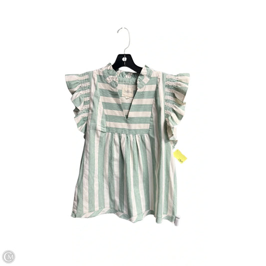 Top Sleeveless By Umgee In Striped Pattern, Size: S