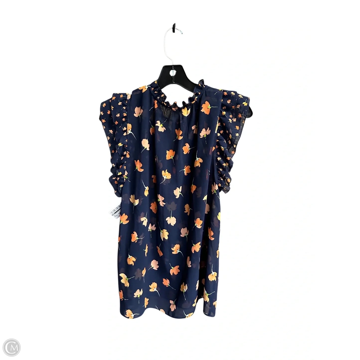 Top Sleeveless By Cabi In Navy, Size: Xs