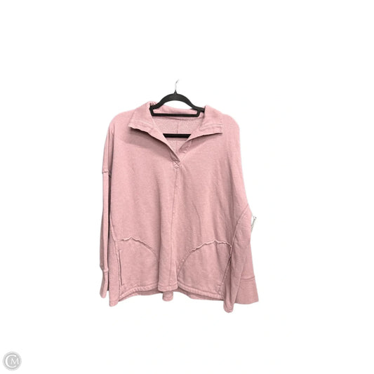Sweatshirt Collar By Clothes Mentor In Purple, Size: Xl
