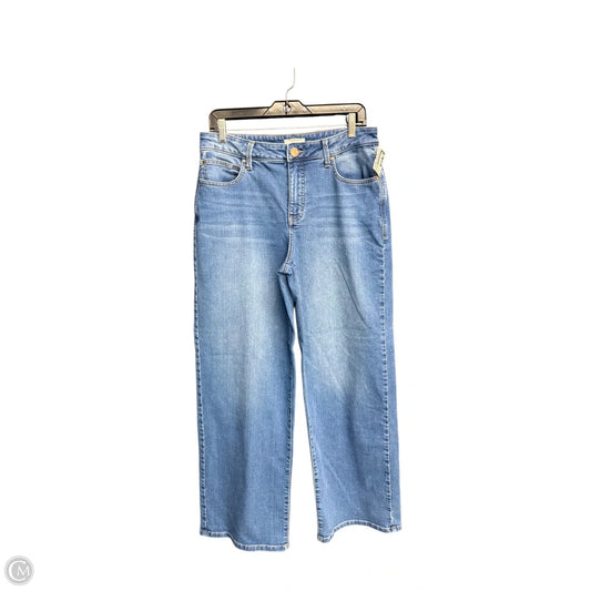 Jeans Wide Leg By Maurices In Blue Denim, Size: 12