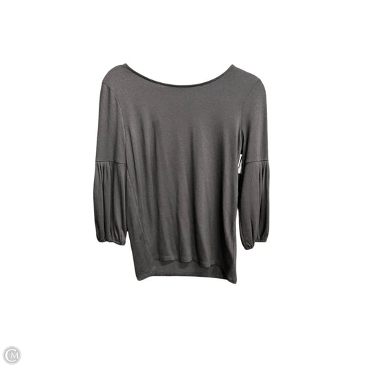 Top 3/4 Sleeve Basic By Talbots In Black, Size: Xs