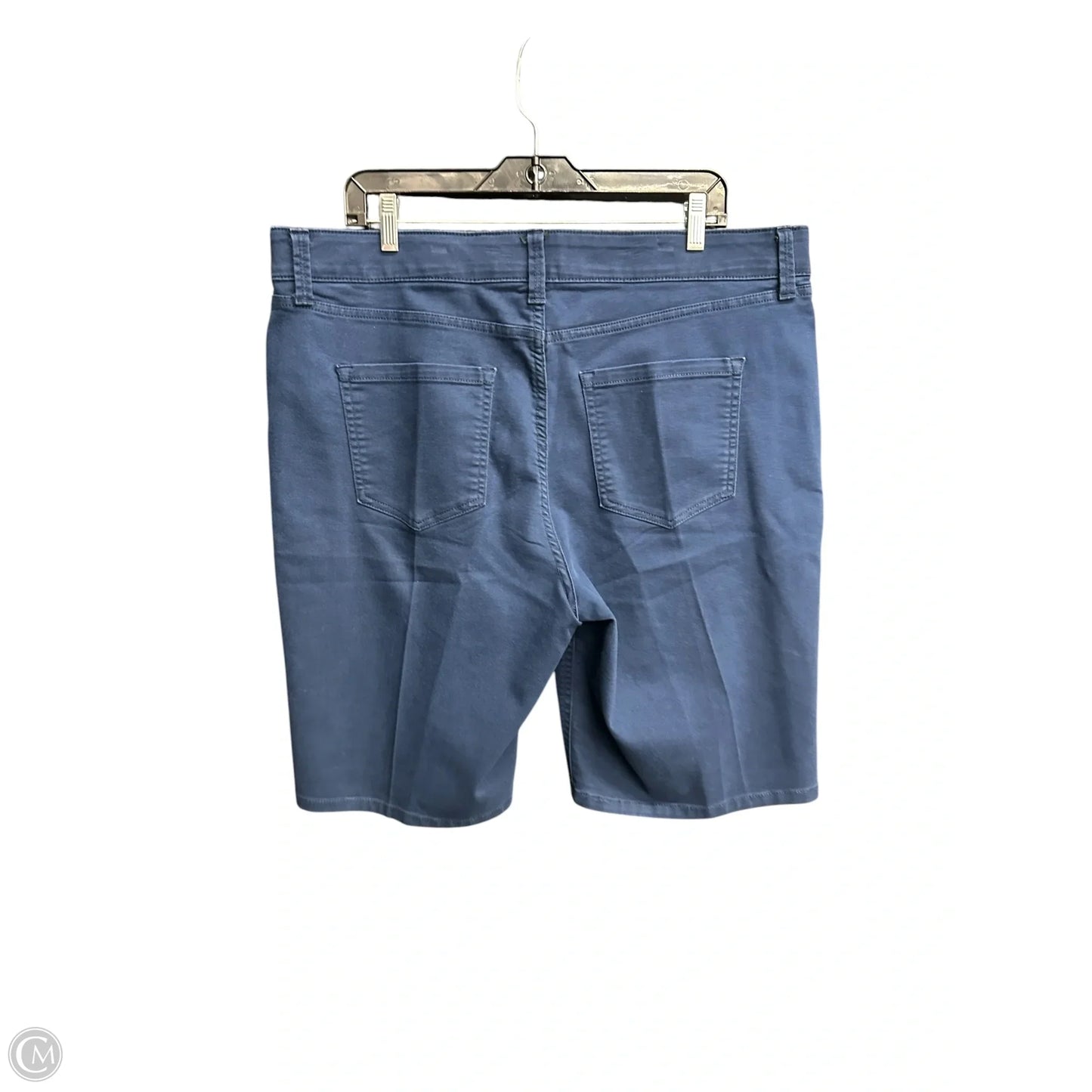 Shorts By Liz Claiborne In Navy, Size: 18