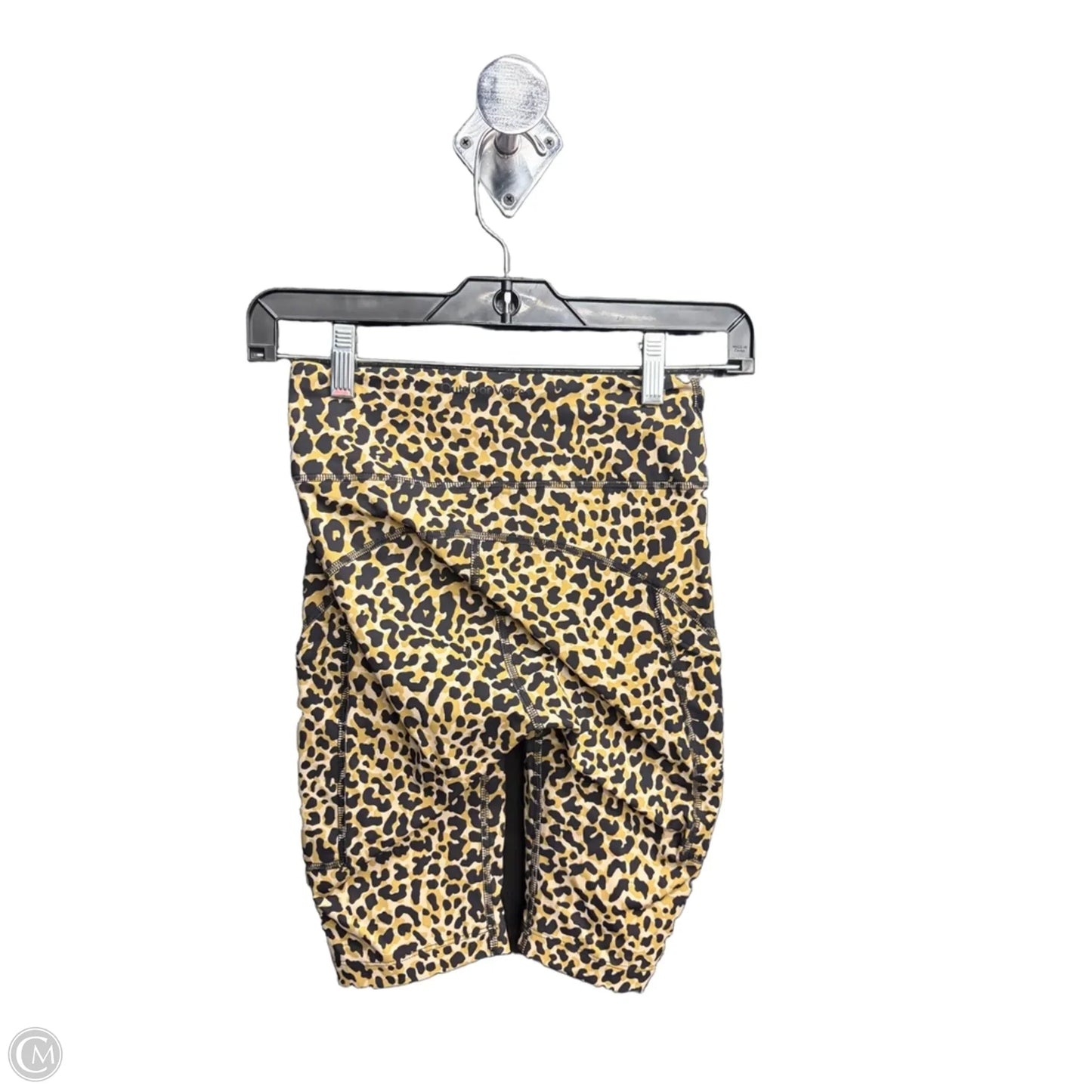 Athletic Shorts By Outdoor Voices In Leopard Print, Size: Xs