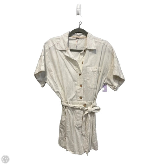 Romper By Free People In White, Size: S