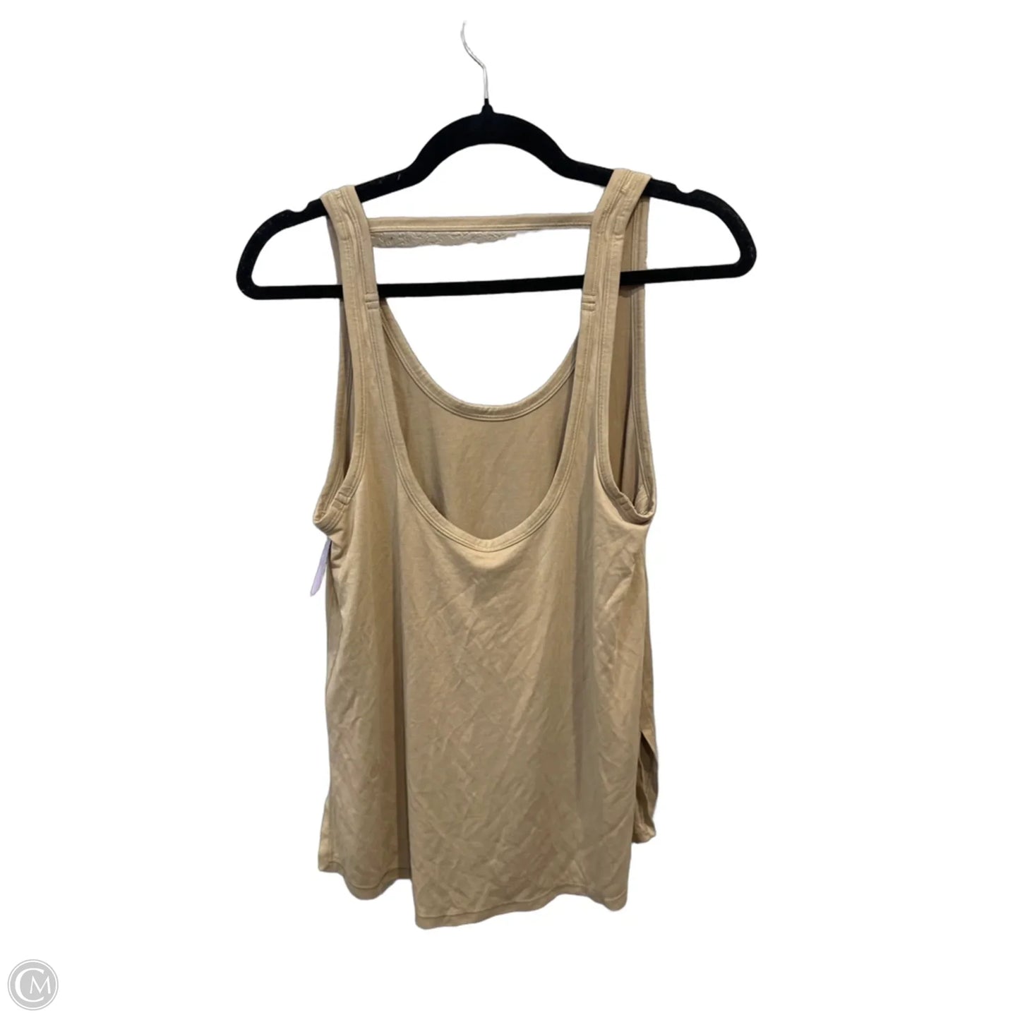 Athletic Tank Top By Lululemon In Tan, Size: S