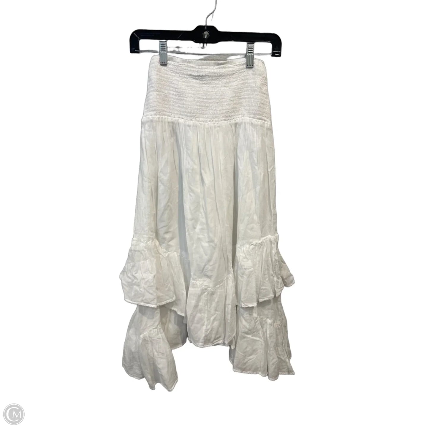 Skirt Midi By American Eagle In White, Size: 2