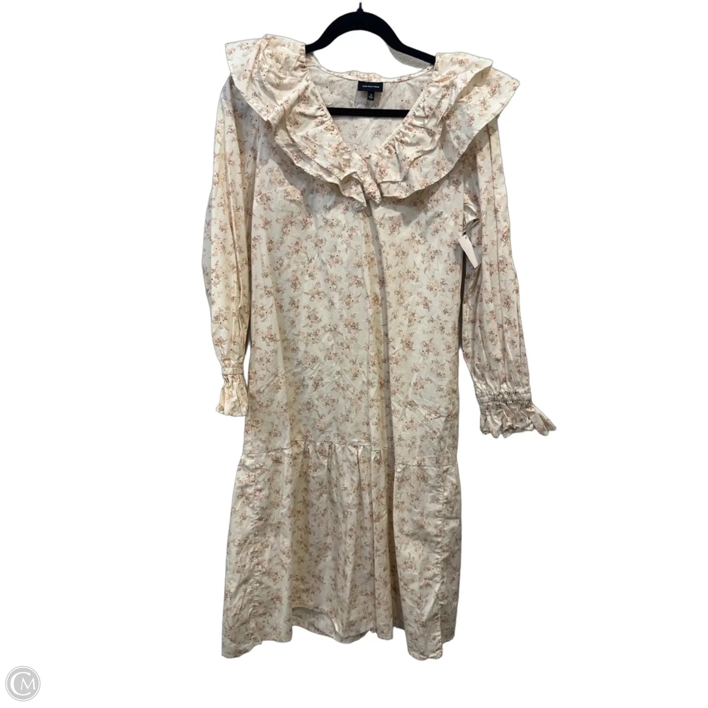 Dress Casual Midi By Who What Wear In Floral Print, Size: S