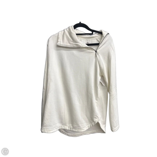 Sweatshirt Collar By Lou And Grey In Ivory, Size: Xs