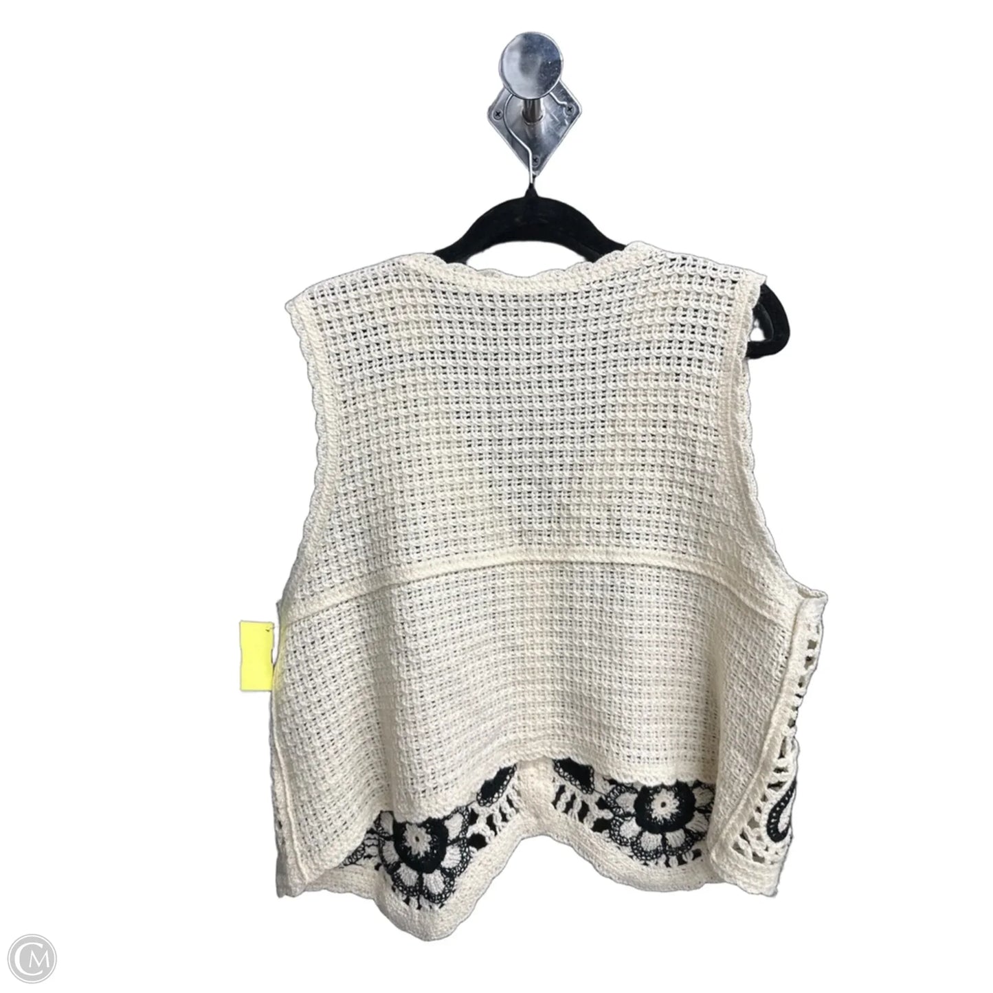 Vest Other By Shein In Cream, Size: Xl