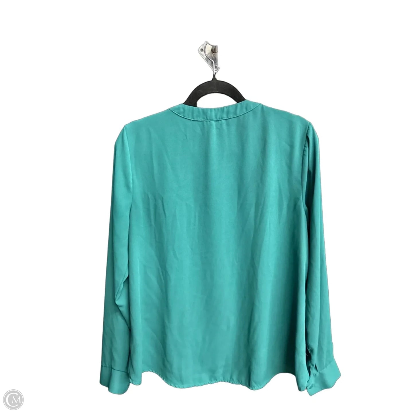 Top Long Sleeve By Lush In Green, Size: L