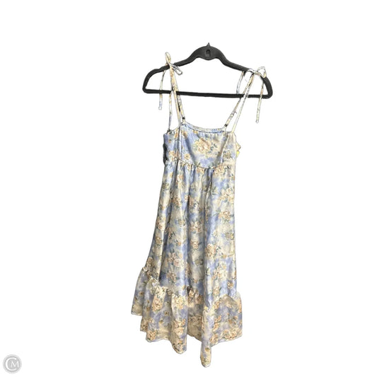 Dress Casual Midi By Wild Fable In Floral Print, Size: Xxs