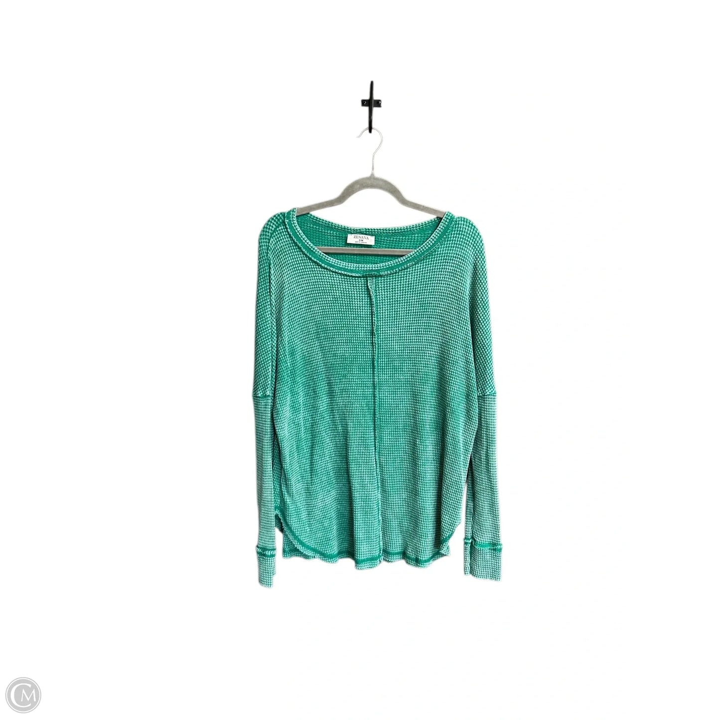 Top Long Sleeve By Z Supply In Green, Size: S