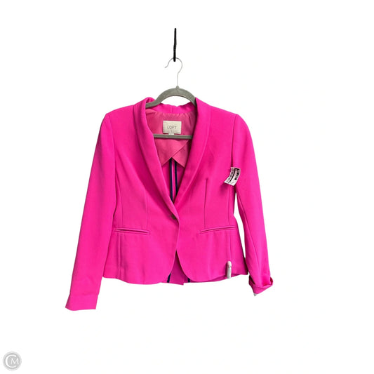 Blazer By Loft In Pink, Size: Xs