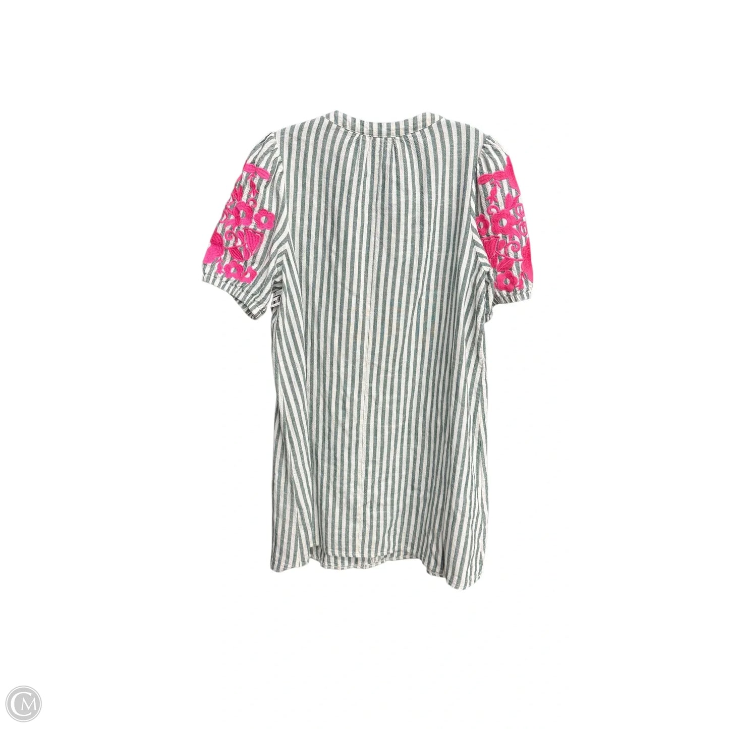 Dress Casual Midi By Clothes Mentor In Striped Pattern, Size: L