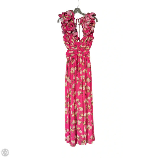 Dress Party Long By Antonio Melani In Pink, Size: S