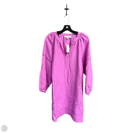Dress Casual Short By Loft In Purple, Size: L