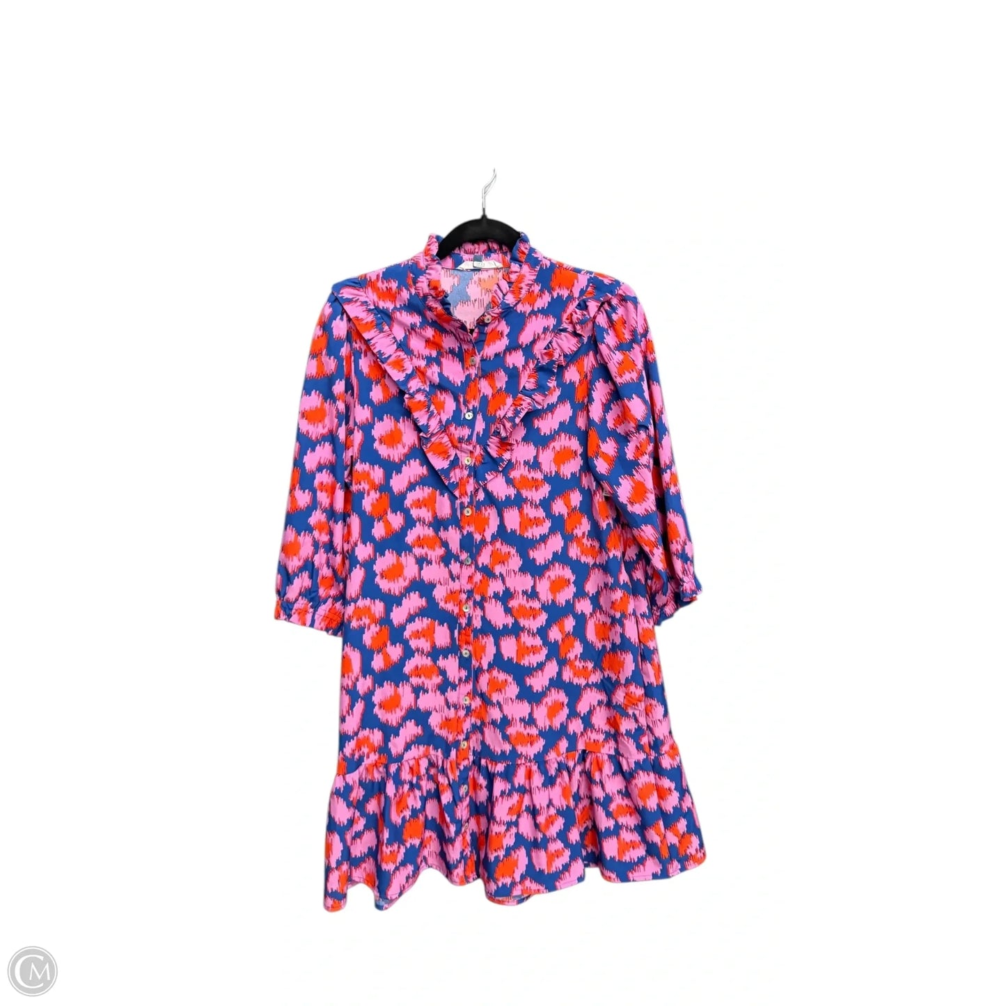 Dress Casual Short By Michelle Mcdowell In Blue, Size: S