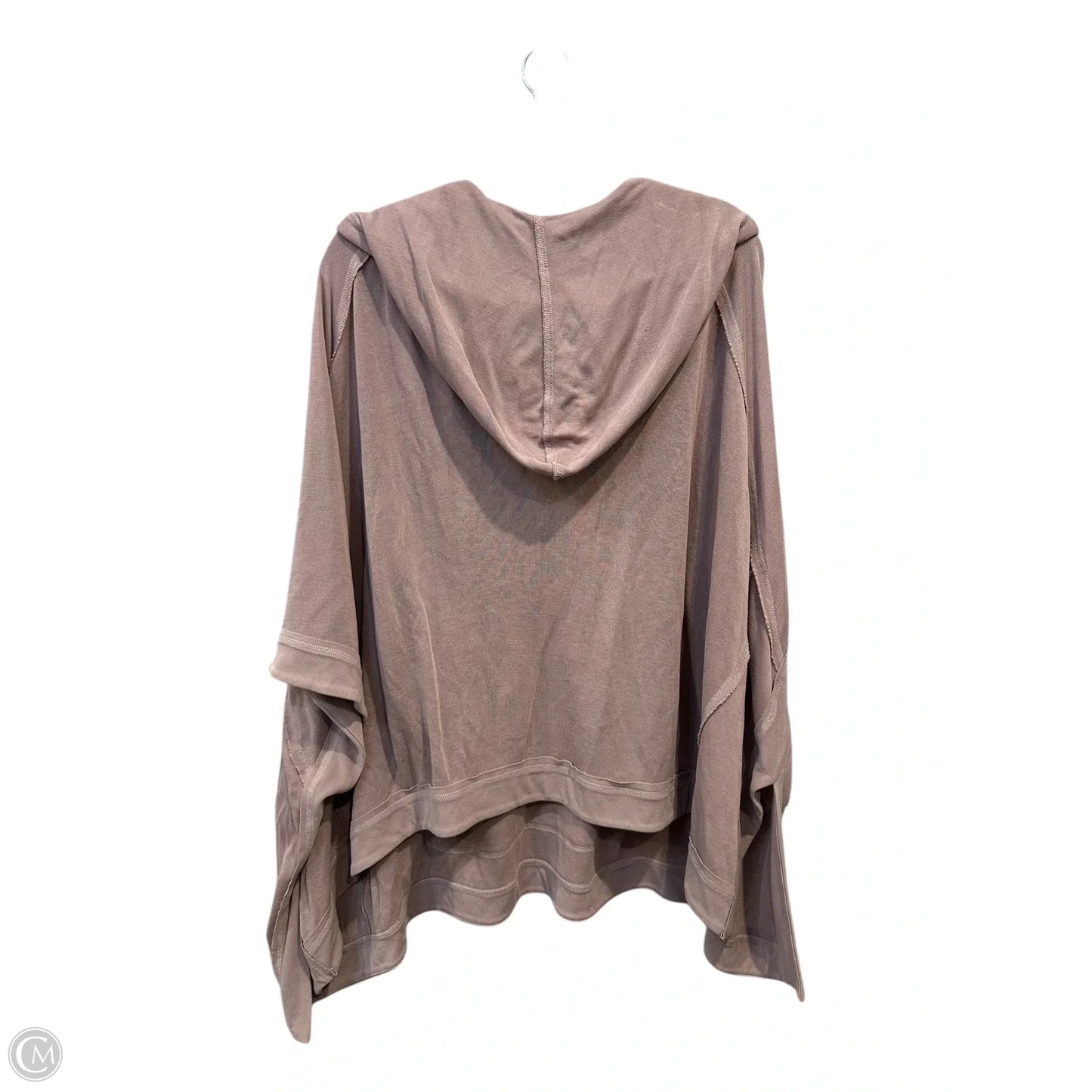 Sweatshirt Hoodie By Free People In Mauve, Size: Xs