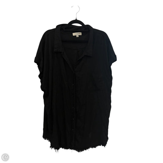 Top Short Sleeve By Umgee In Black, Size: 2x