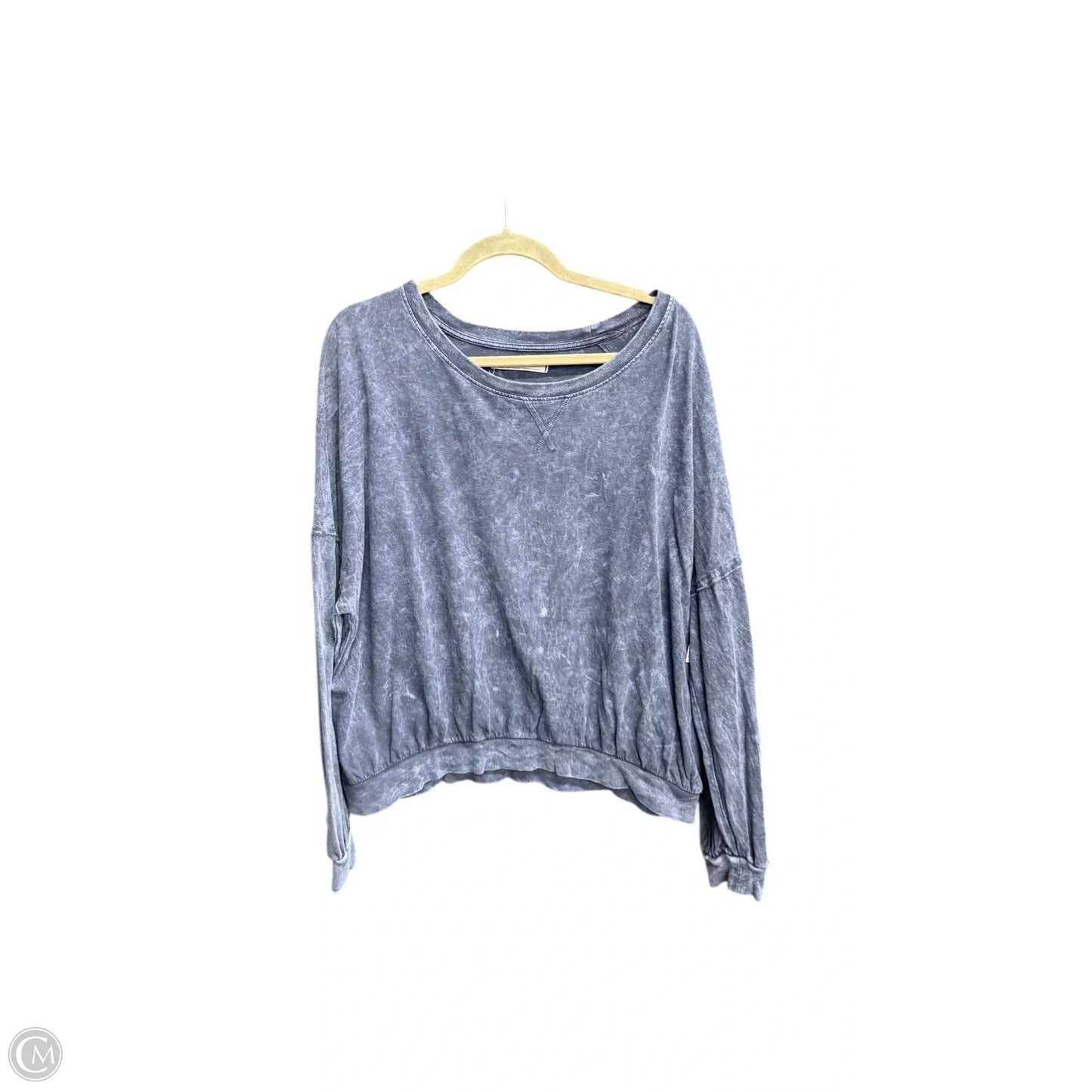 Top Long Sleeve By We The Free In Blue, Size: S