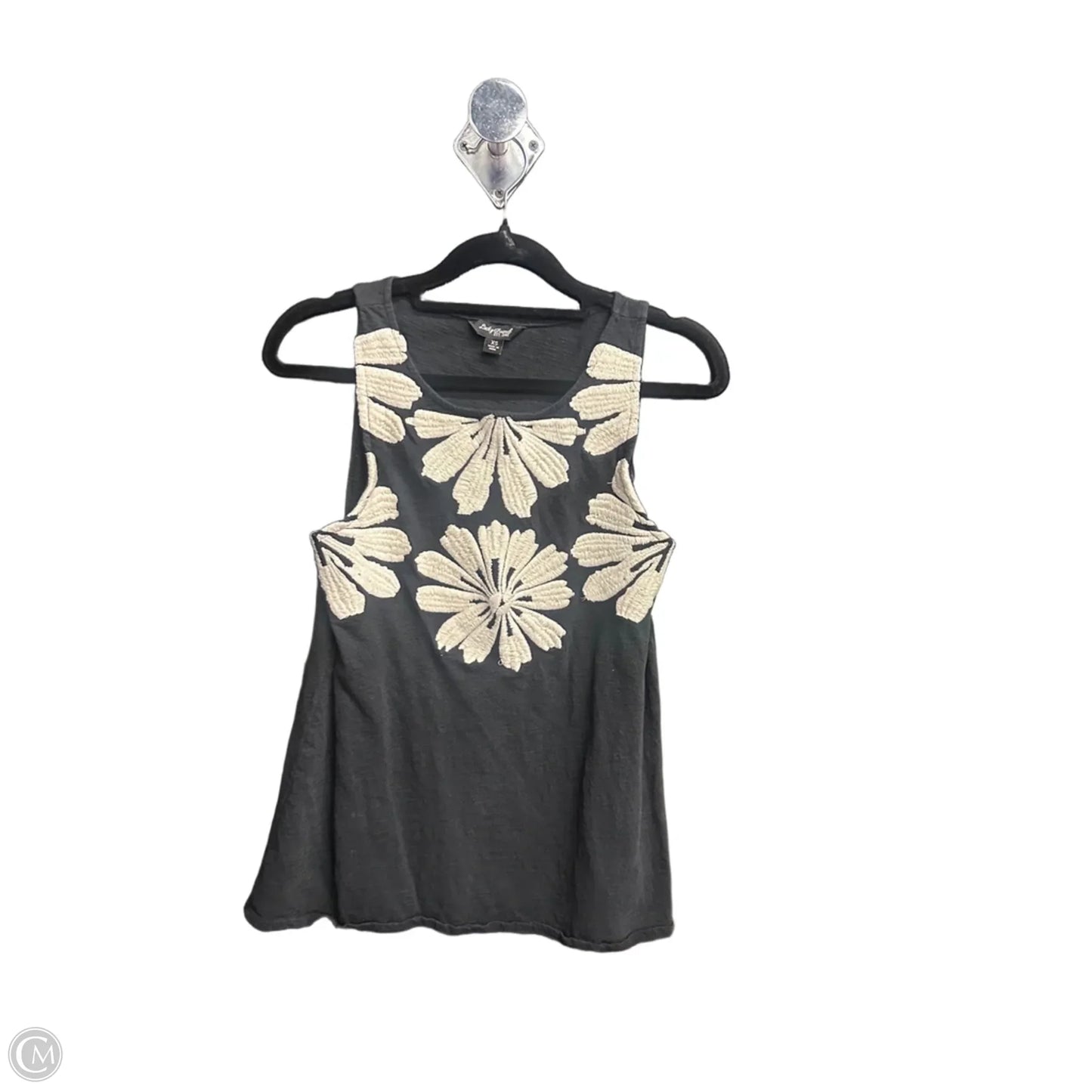 Top Sleeveless By Lucky Brand In Black & White, Size: Xs
