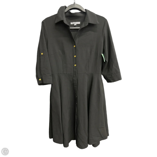 Dress Casual Midi By Sharagano In Black, Size: M