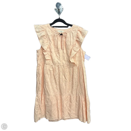 Dress Casual Short By Loft In Peach, Size: M