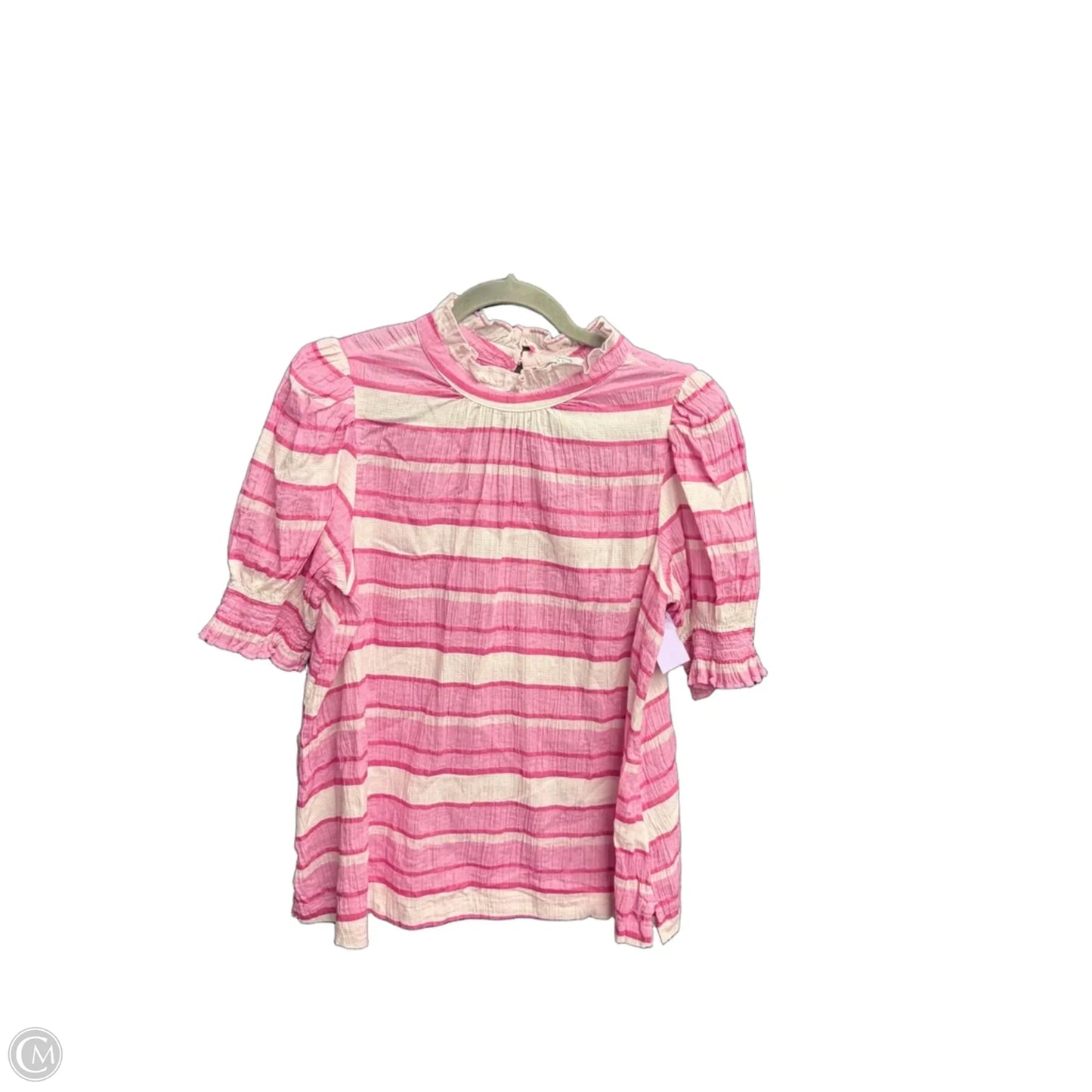 Top Short Sleeve By Crown And Ivy In Pink, Size: M