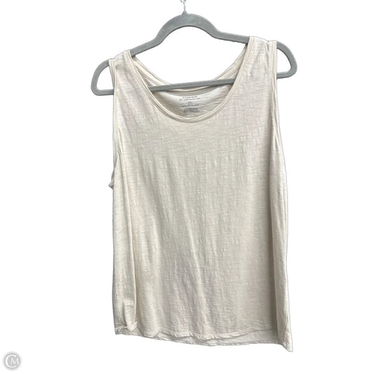 Top Sleeveless By Chicos In Beige, Size: 1x