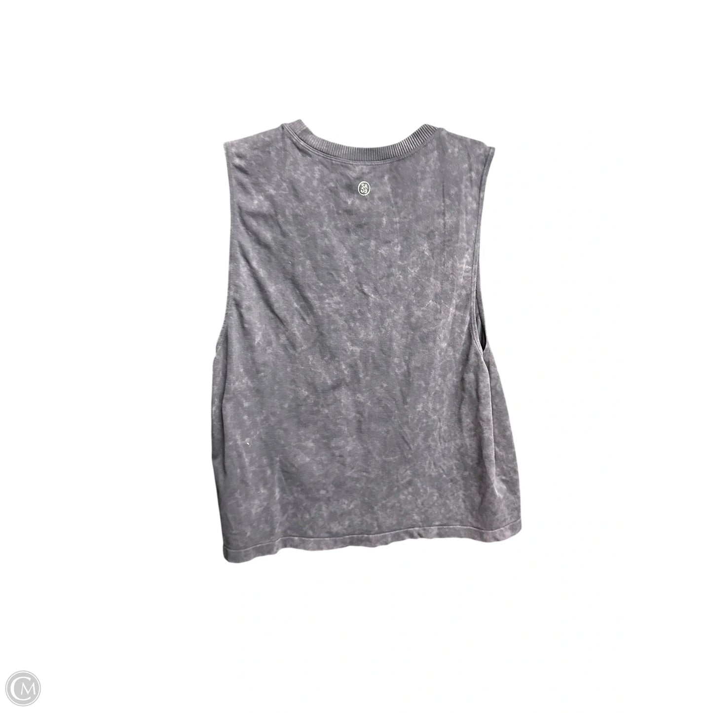 Athletic Tank Top By Sage In Grey, Size: S