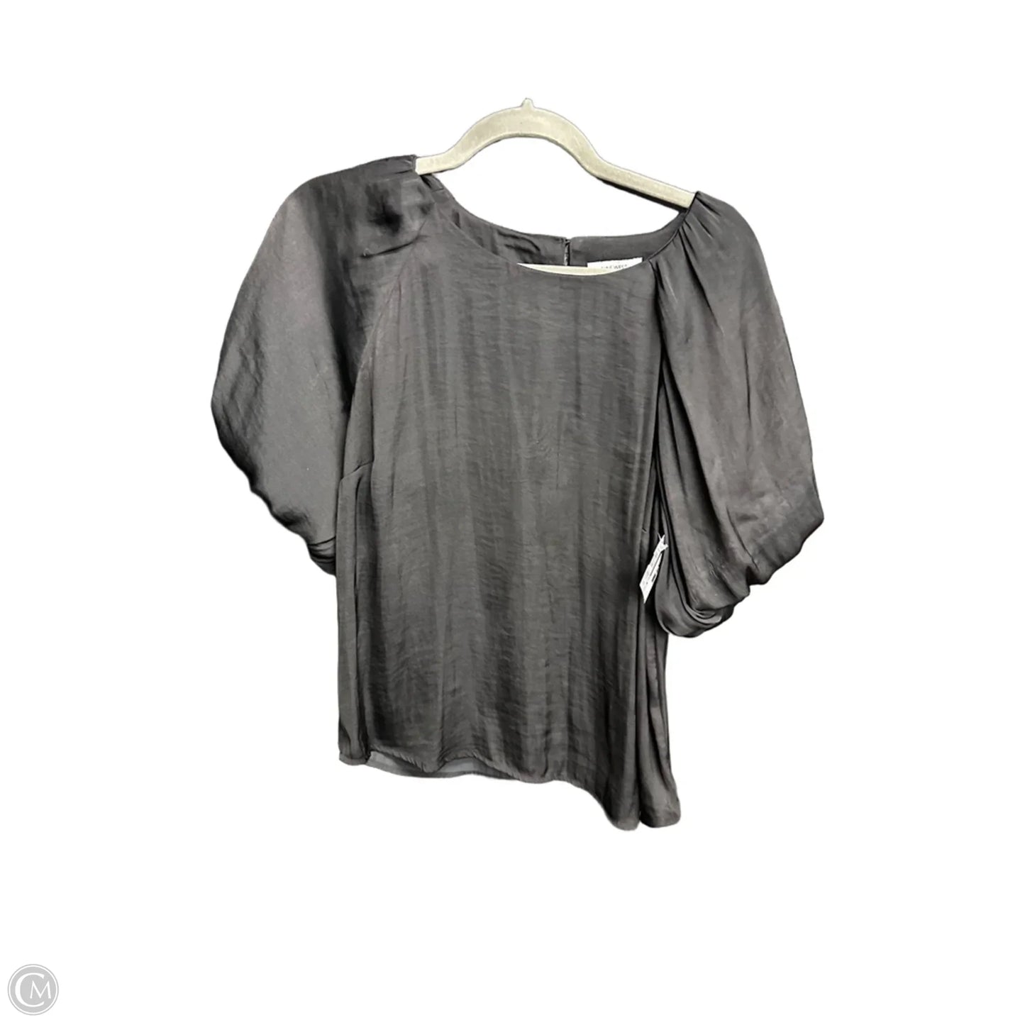 Top Short Sleeve By Nine West In Black, Size: M