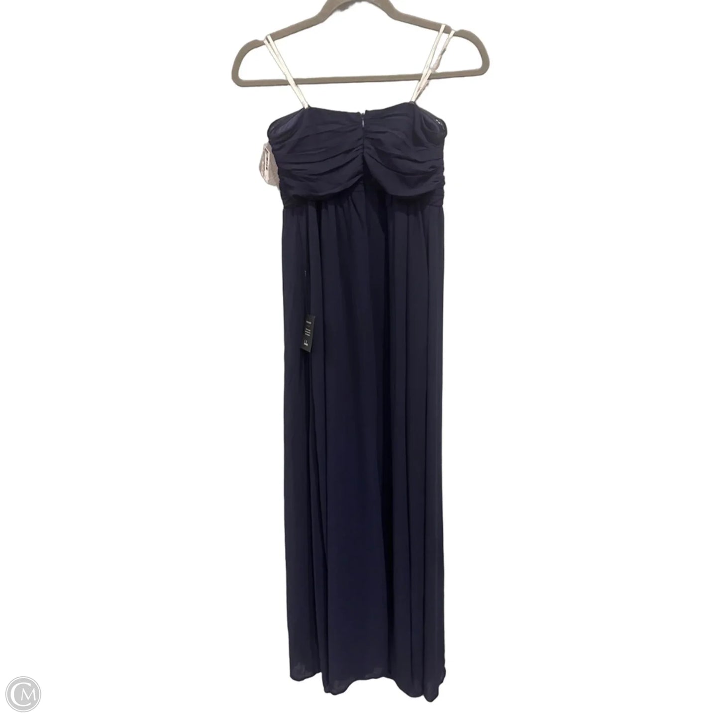 Dress Party Long By Lulus In Navy, Size: S