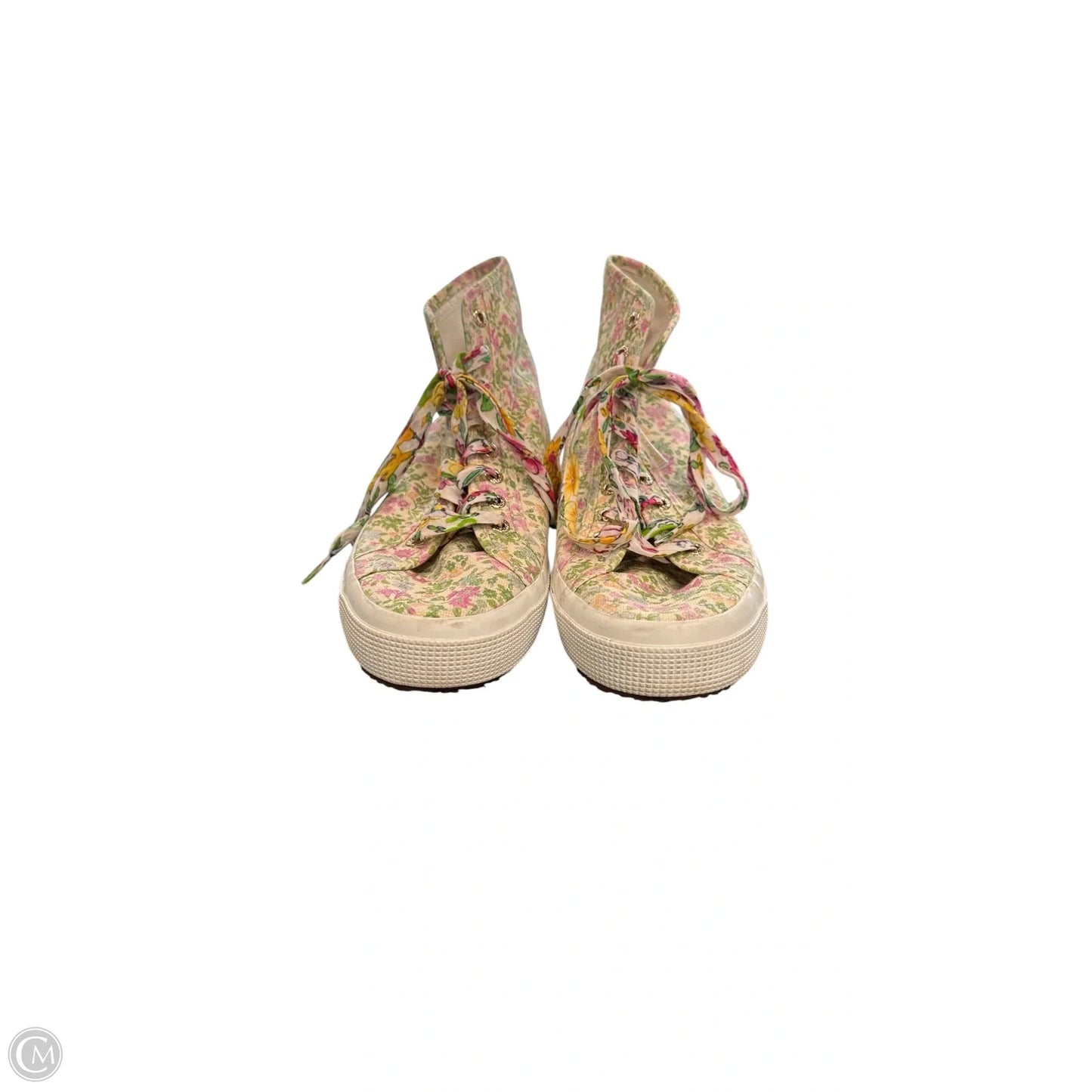 Shoes Sneakers By Superga In Floral Print, Size: 8