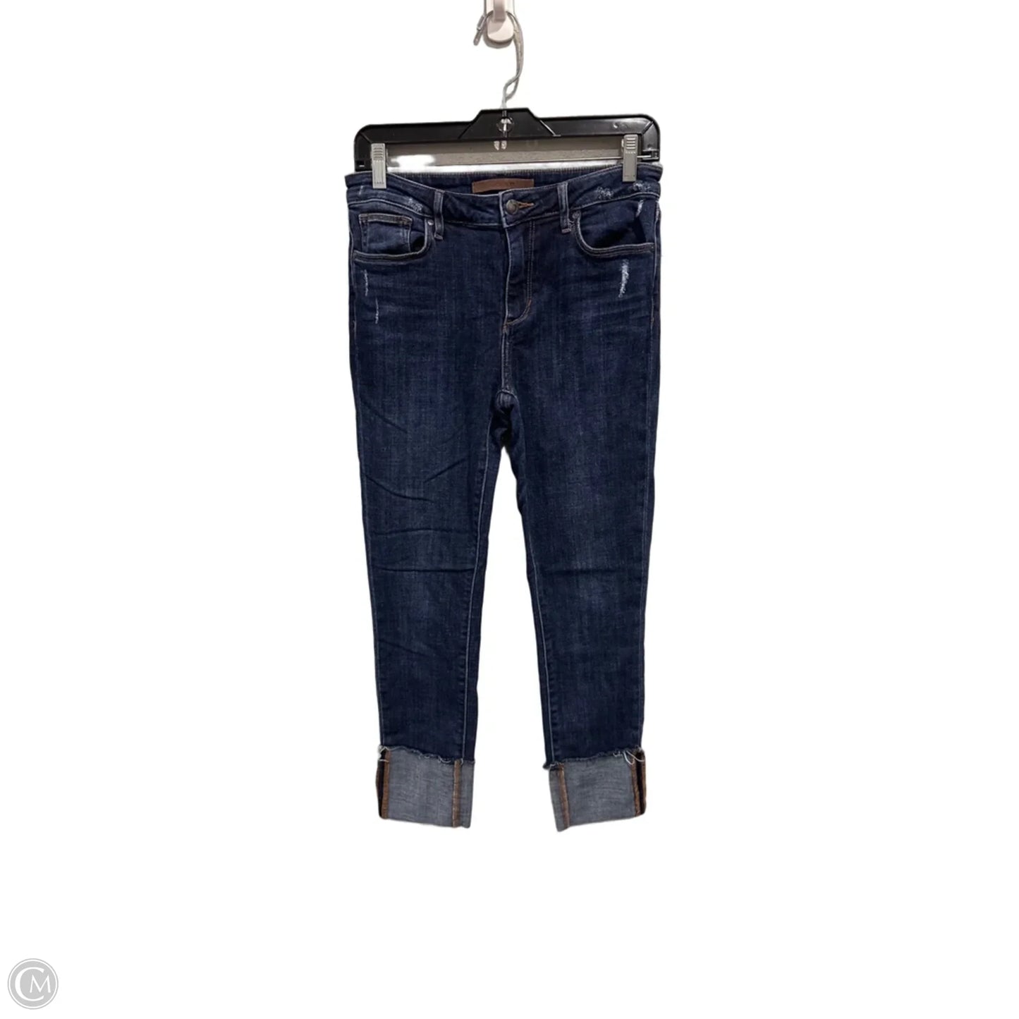 Jeans Cropped By Joes Jeans In Blue Denim, Size: 8