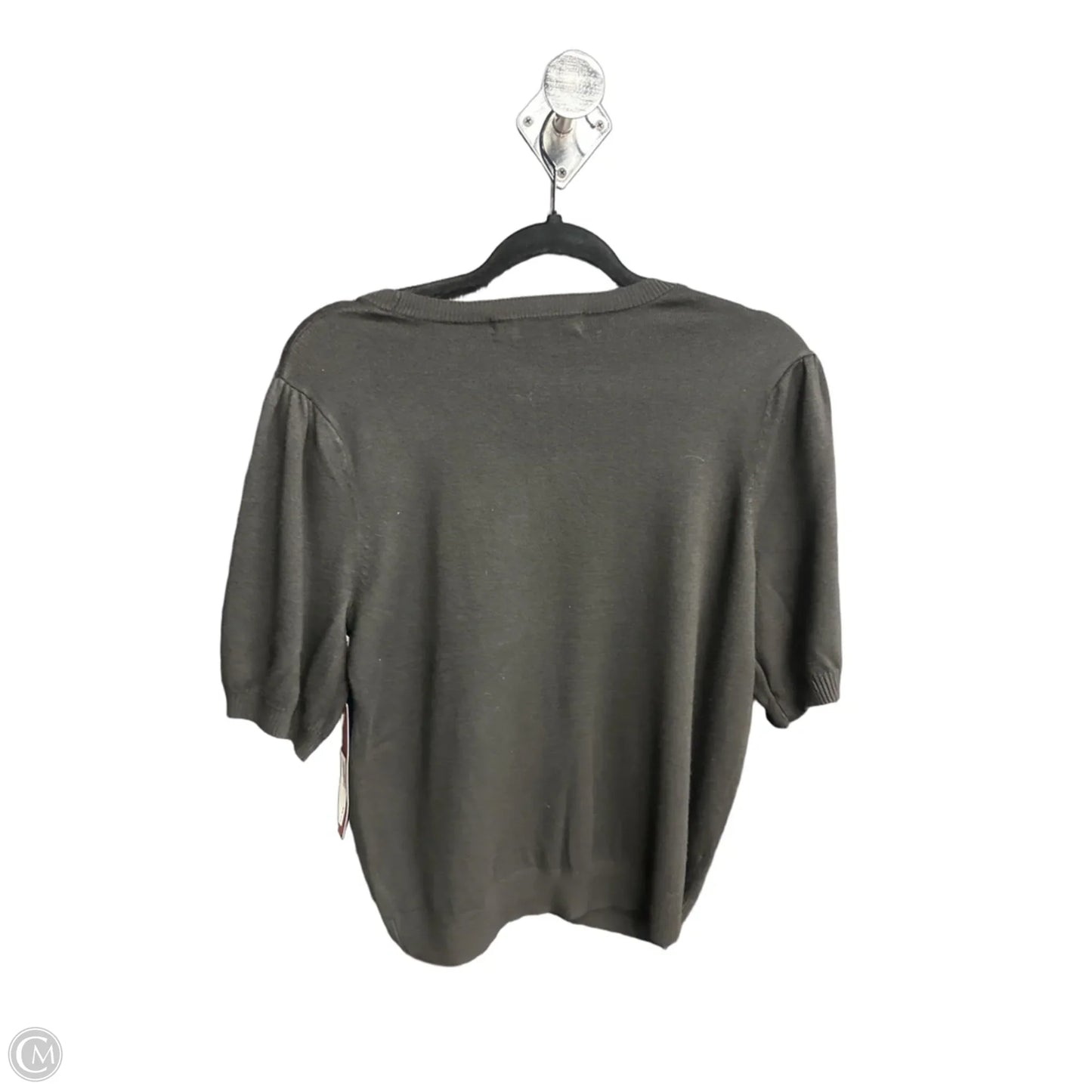 Top Short Sleeve By Love Scarlett In Black, Size: M