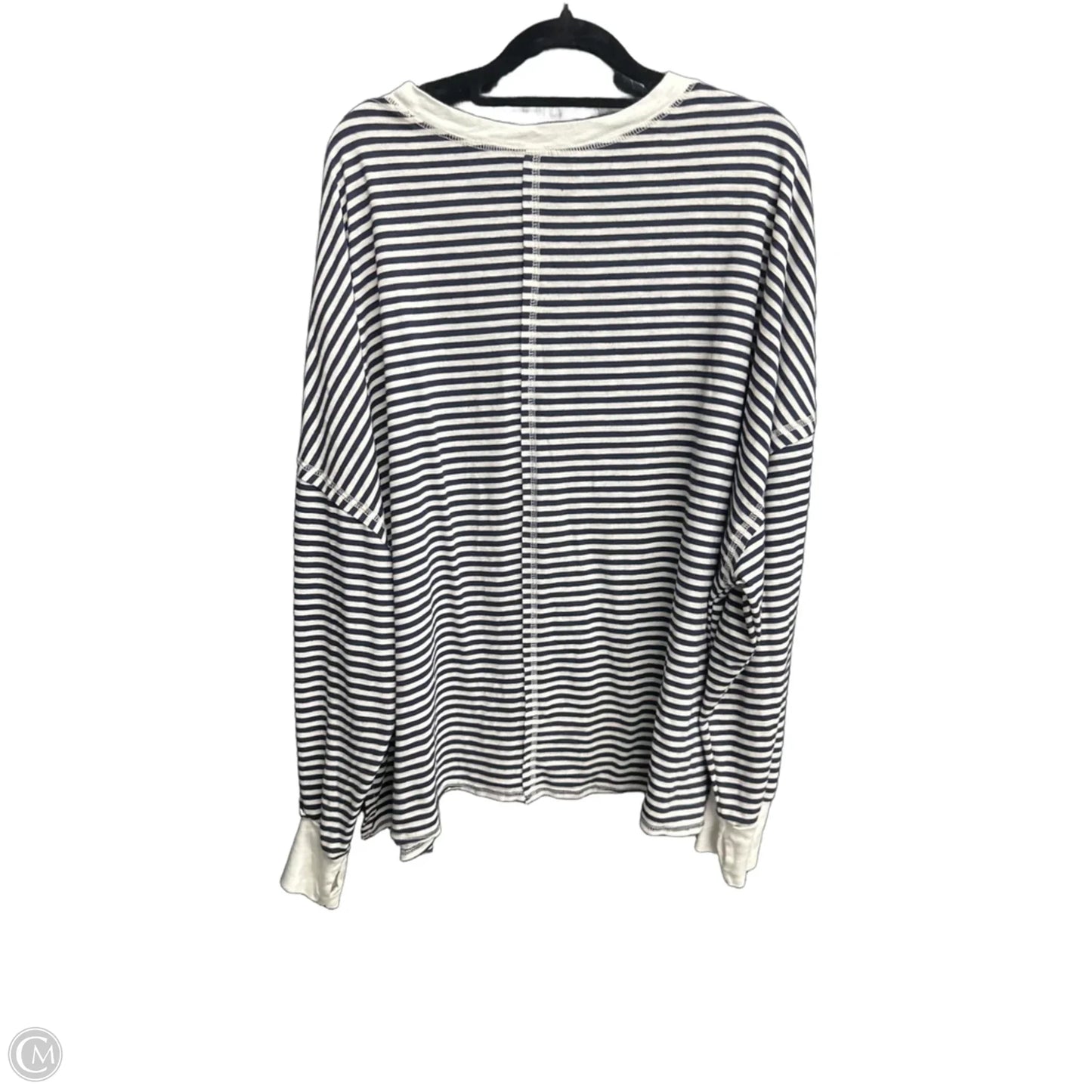 Top Long Sleeve By As Revival In Striped Pattern, Size: Xl
