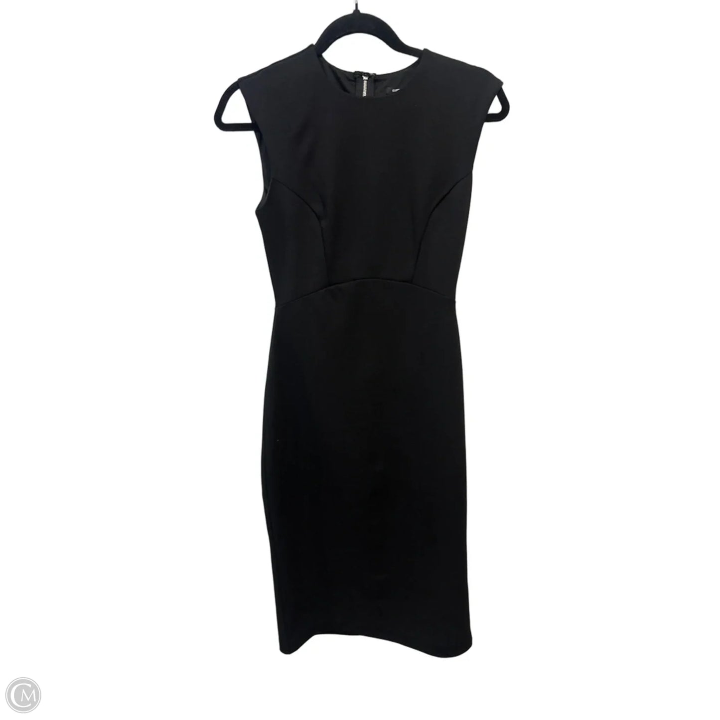 Dress Work By Express In Black, Size: Xs