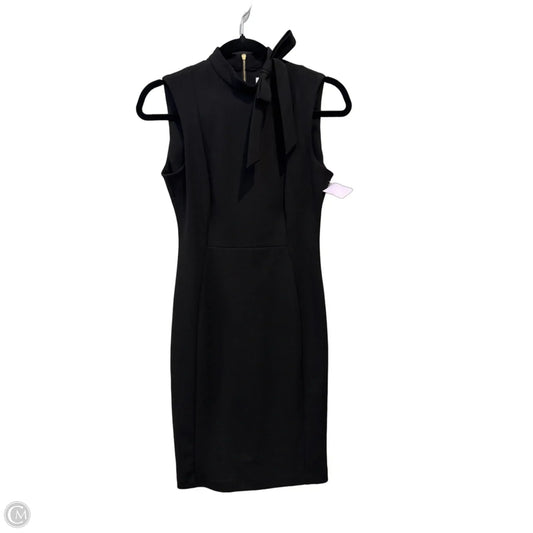 Dress Work By Calvin Klein In Black, Size: Xs