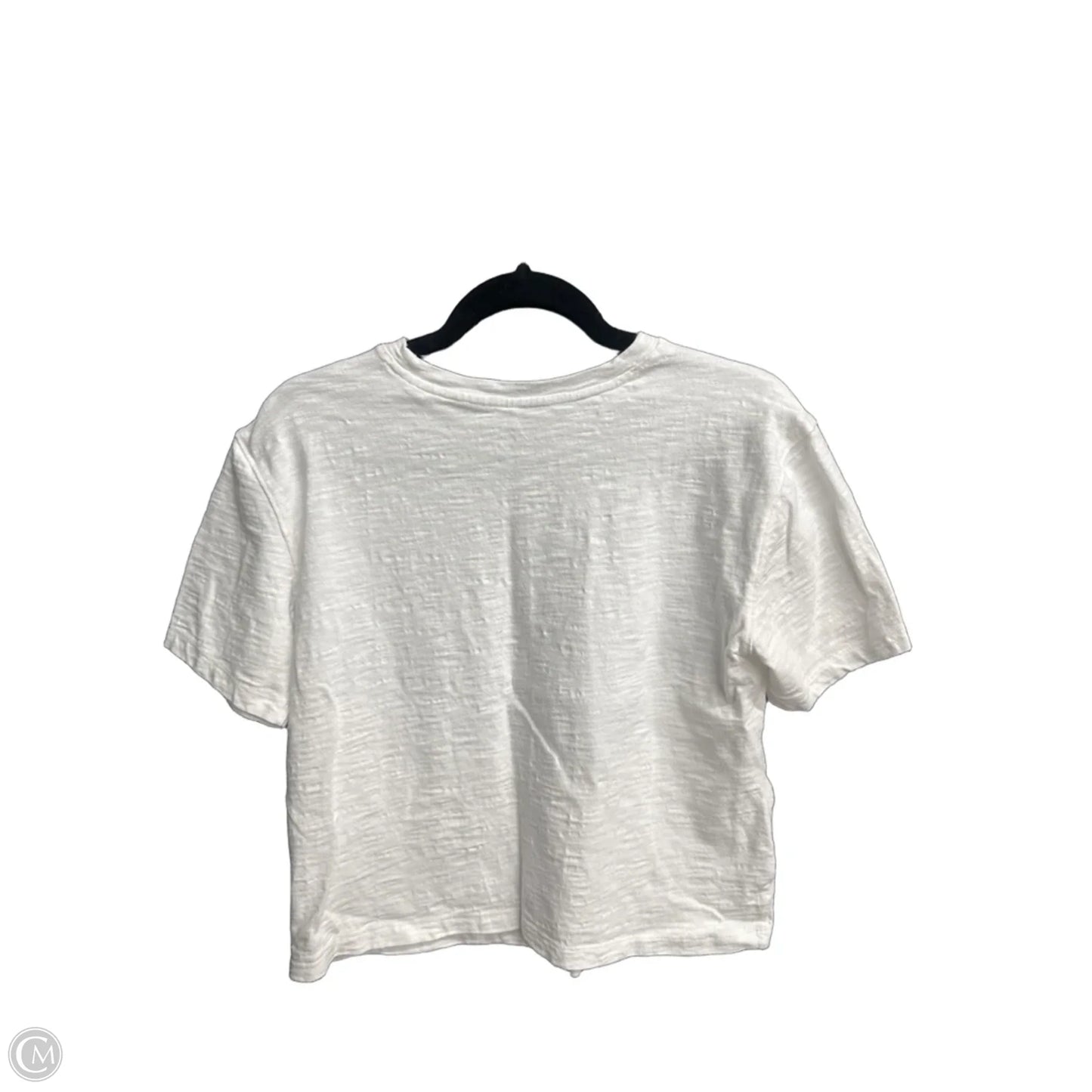Top Short Sleeve By Lou And Grey In White, Size: S
