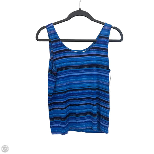 Top Sleeveless By Chicos In Blue, Size: Xs