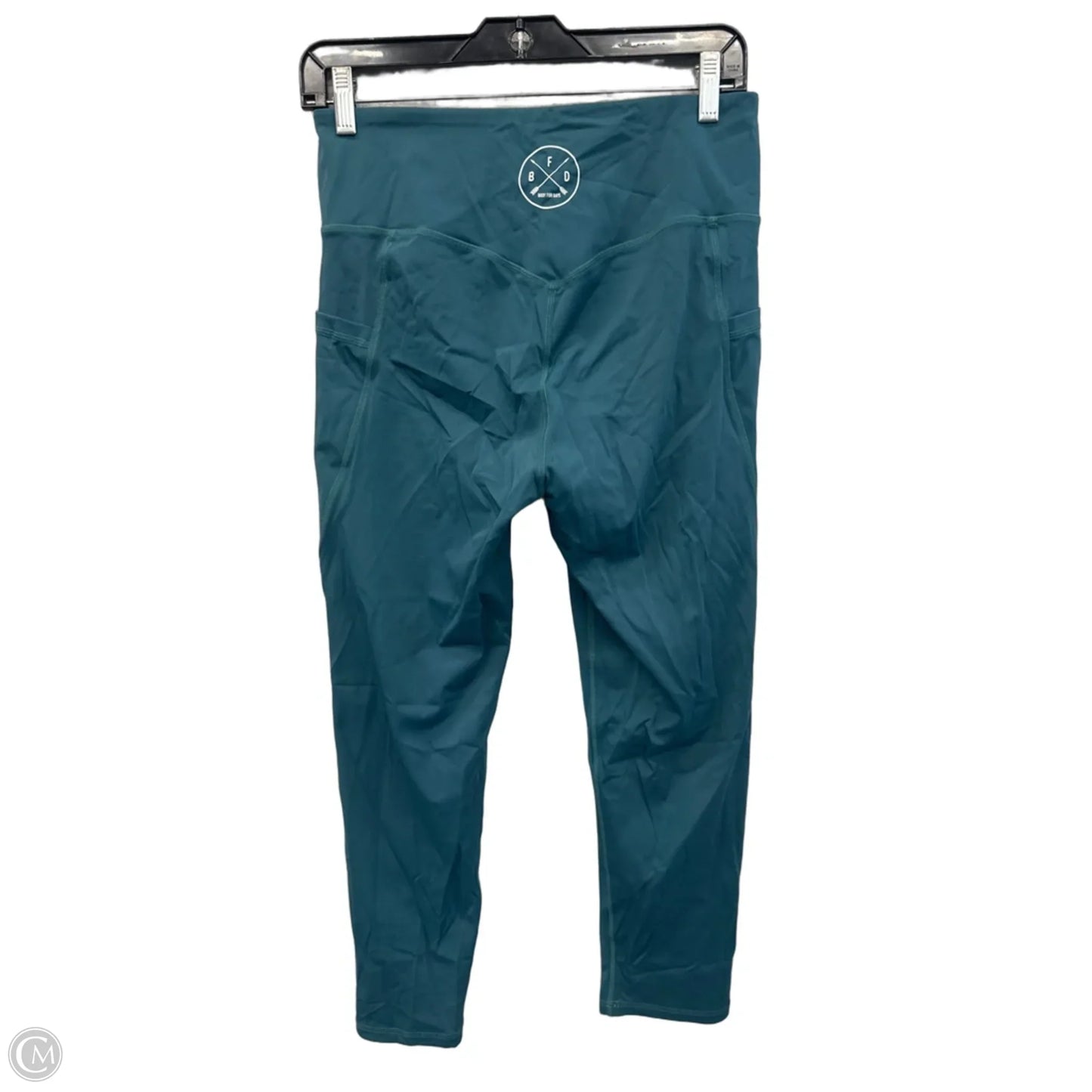 Athletic Leggings By Clothes Mentor In Teal, Size: Xl