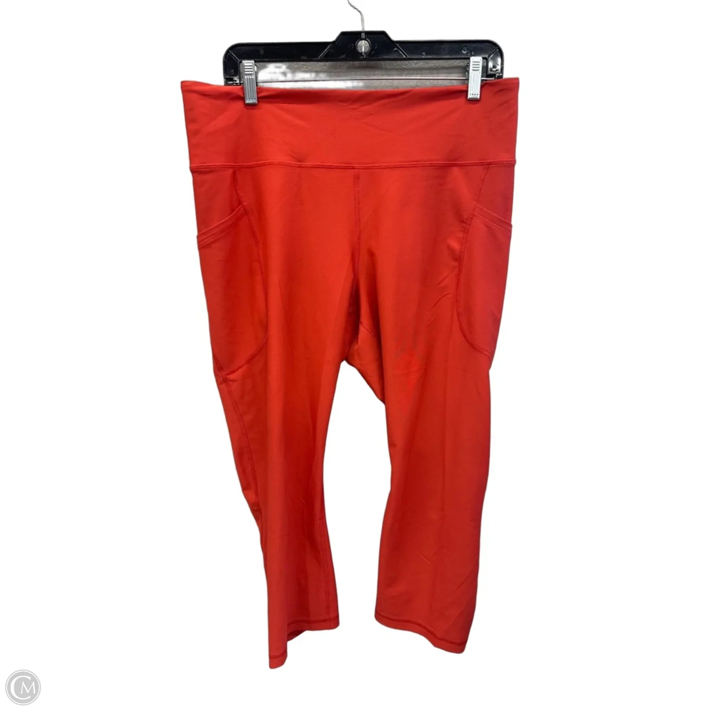 Athletic Leggings By Old Navy In Red, Size: Xl