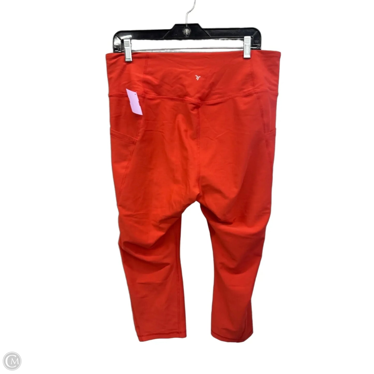 Athletic Leggings By Old Navy In Red, Size: Xl
